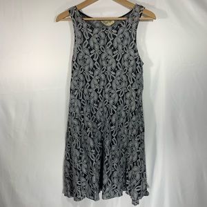 Free People sheer mini dress